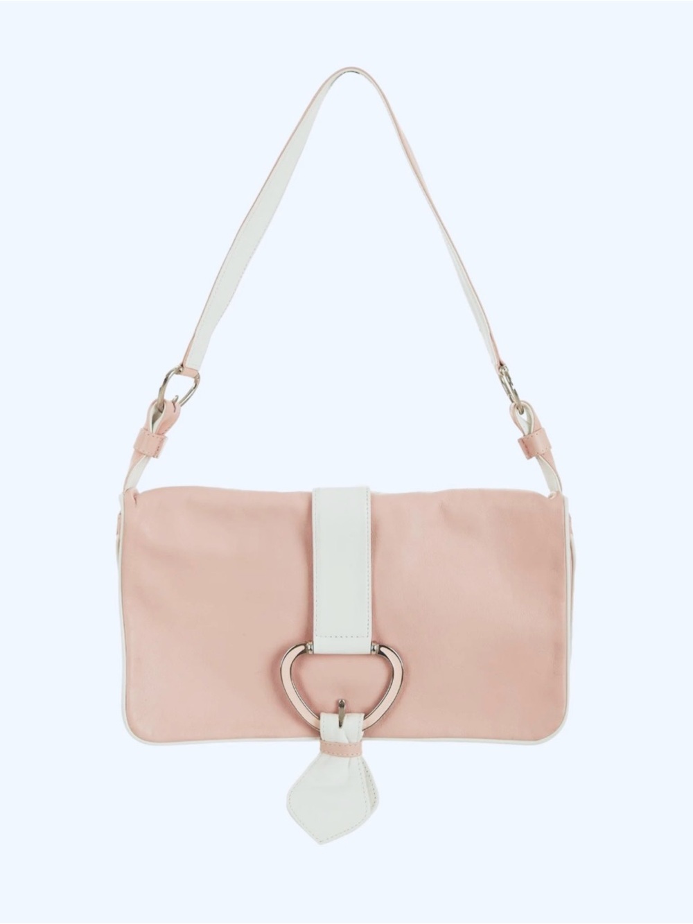 Dolce & Gabbana Baby Pink Leather Handbag